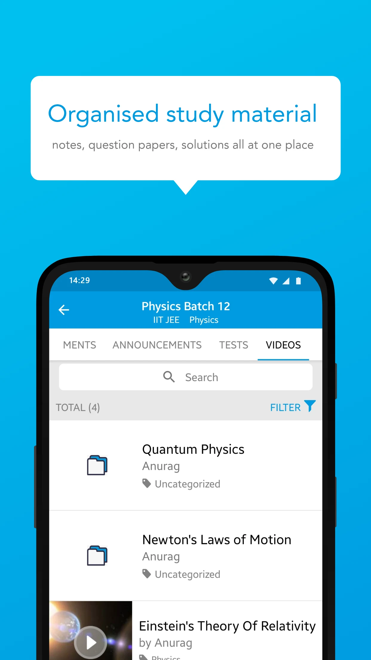 PrepBooster screenshot